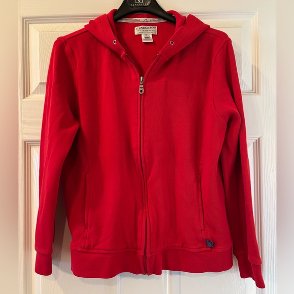 Pendleton Originals Red Cotton Jacket Size M - Picture 1 of 11